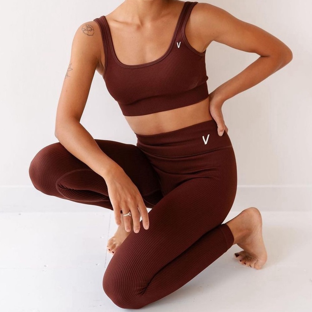 Cocoa seamless set (leggings and top)